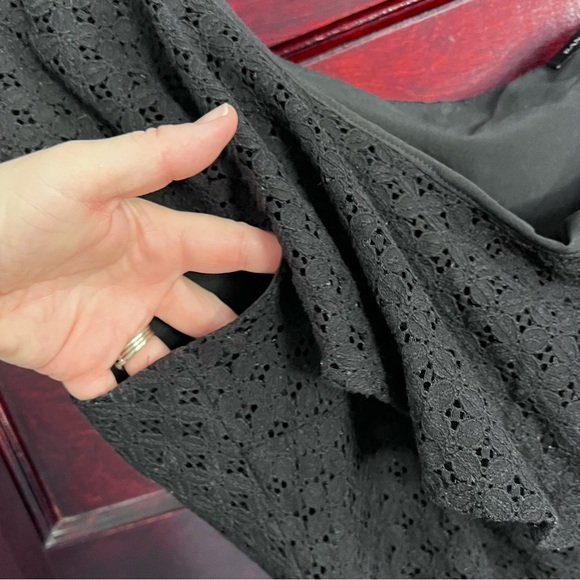 Banana Republic Black One-Shoulder Midi Dress - Picture 10 of 15